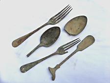 WW1 Great War British Soldiers Spoons and Forks - RELICS SOMME - 1914 - 1918 picture
