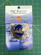 100th Anniversary Naval Aviation 1911-2011 Curtiss A-1 Triad Challenge Coin NEW