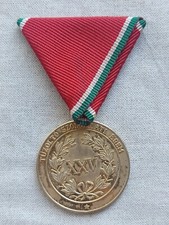 Hungarian Volunteer Firefighter Service Medal XXV Years