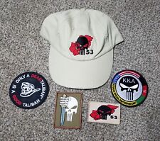 Afghanistan 20th Special Forces ODA cap and patches grouping SEAL CAG MARSOC picture