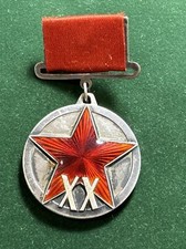 AUTHENTIC Jubilee Medal For 20 Years Of The Workers’ and Peasants Red Army.