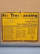 Rare Department of Energy Sign-Stranger Things  picture