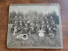 Unidentified Band Orchestra Photo, Early 1900's Police, Military?