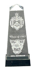Class Of 1963 US Naval Academy 35th Reunion Acrylic Display