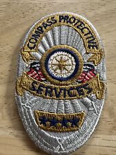 Compass Protective Services shield patch-new picture