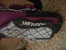 Womens Ladies SUN MOUNTAIN S-ONE Golf Club Cart Bag 15-Way, EXCELLENT CONDITION picture