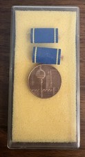 GDR medal order for outstanding achievements in construction in Copper With Box