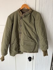 US WWII M-1943 Field Pile Jacket Fur Liner M42 WW2 Parka Uniform Size 38R-40R