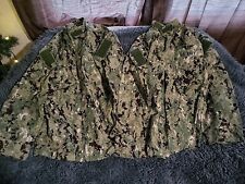 US Navy Green Digital Camoflauge Working Blouse Coat Small Long USN Coat Jacket picture