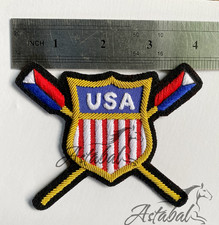 ROWING Hand Embroidered Bullion Wire Crest, Blazer Badge, Sew On