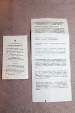 Original WW1 U.S. Army Polish-American Serviceman's Death Notice & Vet. Document