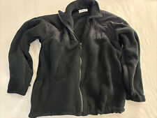 USGI Navy NWU Parka Liner Black Fleece Jacket Medium Short M/S picture