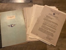 WWII D-Day Unit 29th Infantry Division Assoc. Letter Lot and Letter Copies