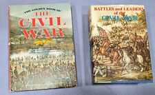 Lot of 2 Civil War Books: Golden Book of Civil War & Battles and Leaders picture