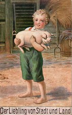 Postcard * The favourite of town and country - artist card (AB) 20464