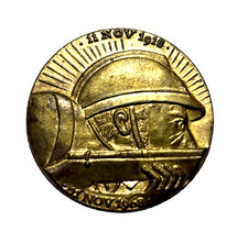 France Val de Marne 1918-1968 WWI Armistice 50th Anniversary Gilt Medal