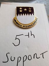 US.A. Army insignia pins 5th and 26h support Battalions picture