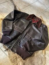 EASTMAN LEATHER M422A US NAVY JACKET SIZE 42 picture