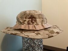 USMC BOONIE COVER / HAT - MCCUU - DESERT MARPAT - SIZE  LARGE - NWOT picture