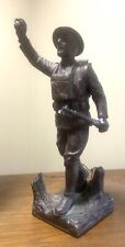 WWI Spirit of the American Doughboy E.M. VIQUESNEY Sculpture 1921-1925 picture