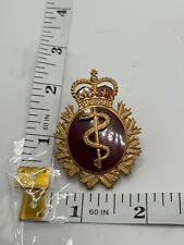 Canadian Forces Medical Branch cap badge metal (no tang) picture
