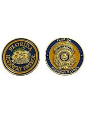 Florida Highway Patrol 85th Anniversary Gold Badge Challenge Coin Trooper FHP FL picture