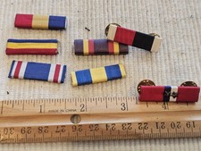 WWII Era Navy Marine Yangtze Cuba Spanish Campaign Ribbon Bar Lot L@@K