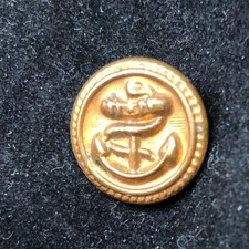 Unknown Naval Brass Uniform Badge