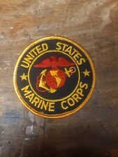 USMC Marine Patch:  United States Marine Corps - red Eagle Embroidered  picture