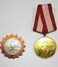 Albania Medal Order Of Naim Frasheri Class 3 Plus Medal