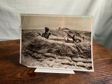 Original WWII British Official War Office Photograph Look Out Post East Coast