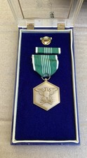 US Army Commendation Merit Medal Award Set