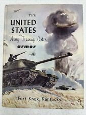 Vintage US Army Book Training Center Armor Fort Knox Book 1960 Nice picture