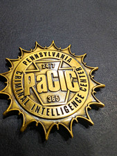 Pennsylvania Criminal Intelligence Center PaCIC T.A.U. Challenge Coin