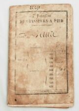1865 France Army Soldier Livret Service Record Booklet Battle War picture