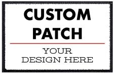 DESIGN YOUR OWN PATCH - Morale Patch / Military Badge ARMY Tactical Custom 100 picture