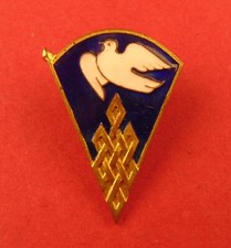 Mongolian Friendship of Nations Communist Propaganda Badge OLD Soviet Era Medal