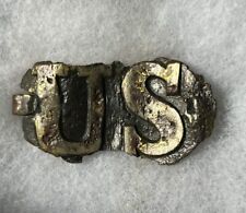 M1839 “Baby” US Civil War Belt Buckle - Dug at Bermuda 100 Nice Original Relic picture
