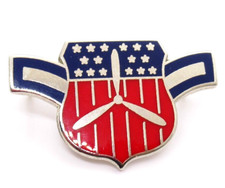 Vintage Civil Air Patrol Lapel Pin Cadet Airman Insignia USA Aviation Badge