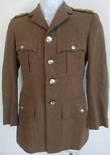MENS VTG ARMY WW2 1940s CAPTAINS JACKET BY MOSS BROS  - Chest 38