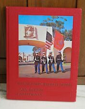 Vtg 1986 1987 USMC Marines MCRD San Diego, CA  1st Bat 1105 - 1107 Yearbook US picture