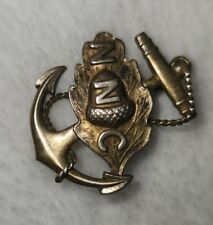 WW2 NNC  Cap/Hat Pin/Badge-US Navy Nurse Corps-Sterling-Meyers-Pin Back-USN-USMC picture