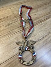 Vintage 11th Armored Waunderung Calvary Regiment Black Horse March Medal KG JD picture
