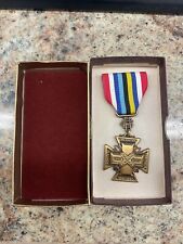 WWII United Daughters Of The Confederacy UDC Military Service Cross Medal 14284 picture