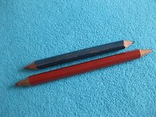 Old Pencils Soviet Union Russian In Military Officers Field Bag Set of 2 picture