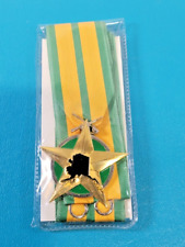 Alaska Meritorius Service National Guard Military Medal Ribbon Insignia picture