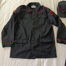 ALBANIAN MILITARY GARDA SHQIPTARE Jacket Pants and Hat Unused from Stock W Badge