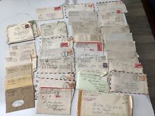vintage lot of World War letters 1943-1944,37+ Items picture