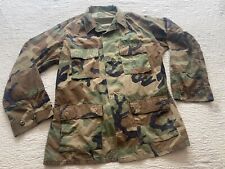 US Army Woodland Combat Jacket Coat Size Medium Long picture