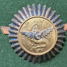 KVZD Chinese Eastern Railway OFFICIAL cockade, Cossack security hundred.